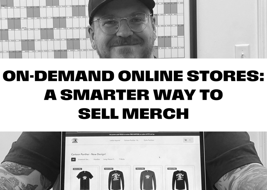 On-Demand Online Stores: A Smarter Way to Sell Merch