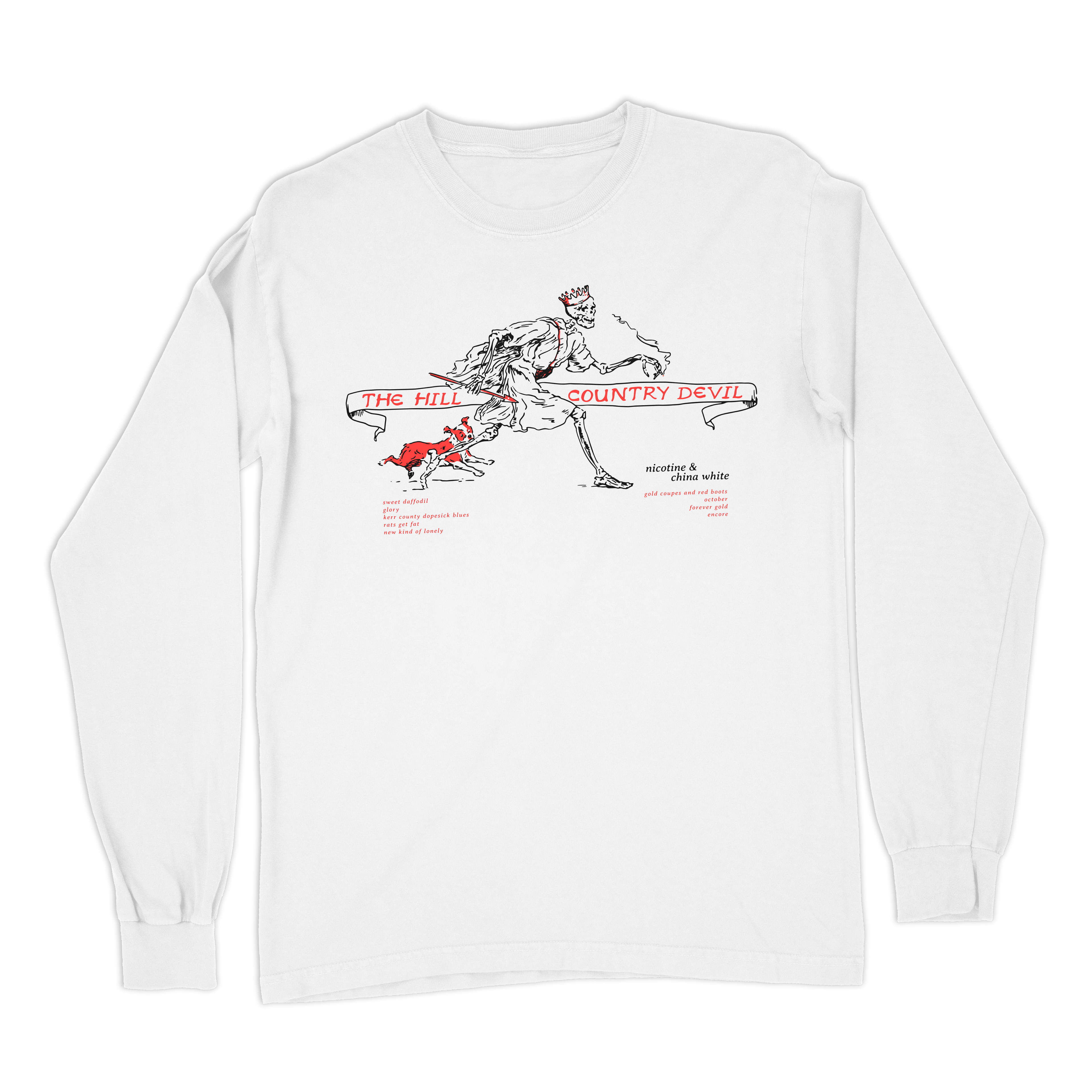 Nicotine • Long Sleeve T-Shirt