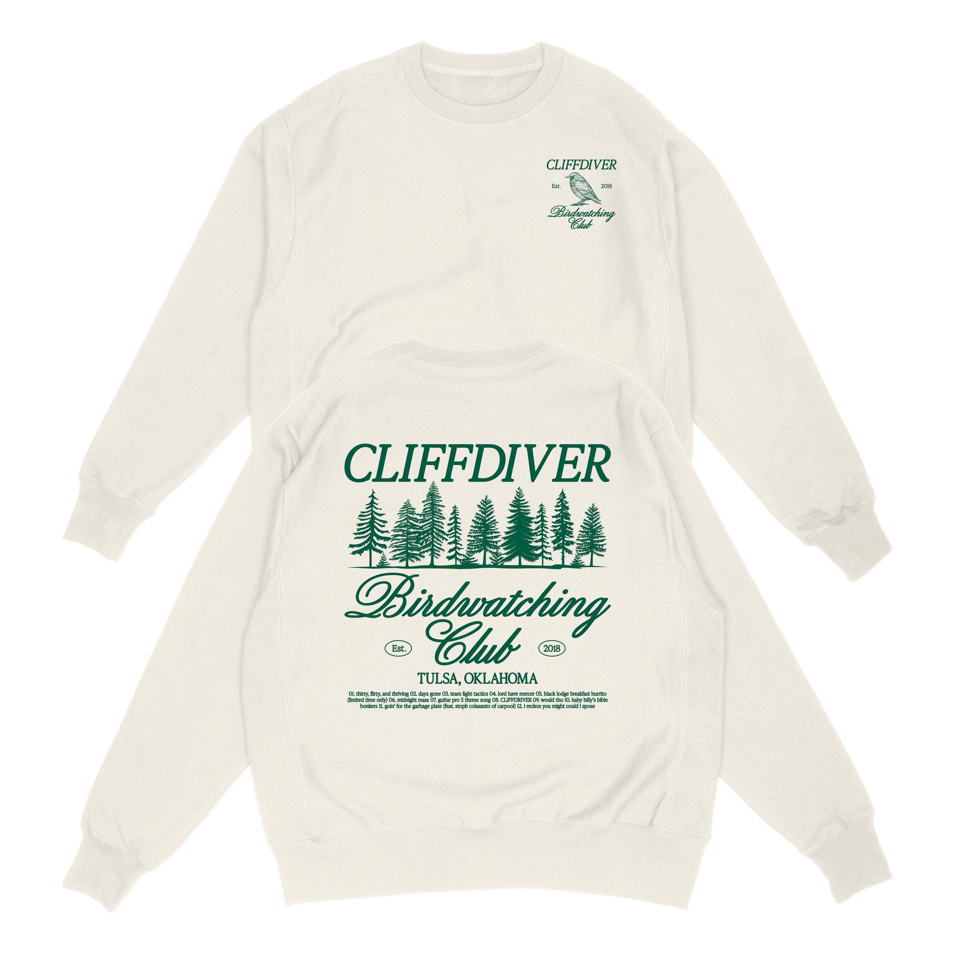BIRDWATCHING CREWNECK