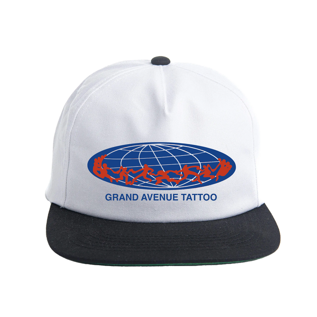 Globe Embroidered Hat • Pre-Order