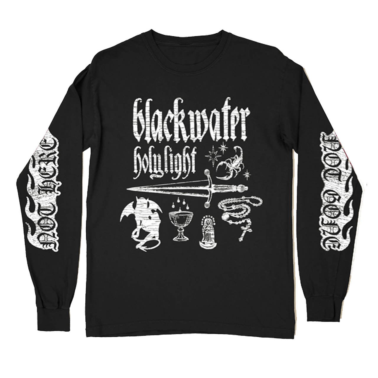 BWHL -NOT HERE NOT GONE BLACK LS