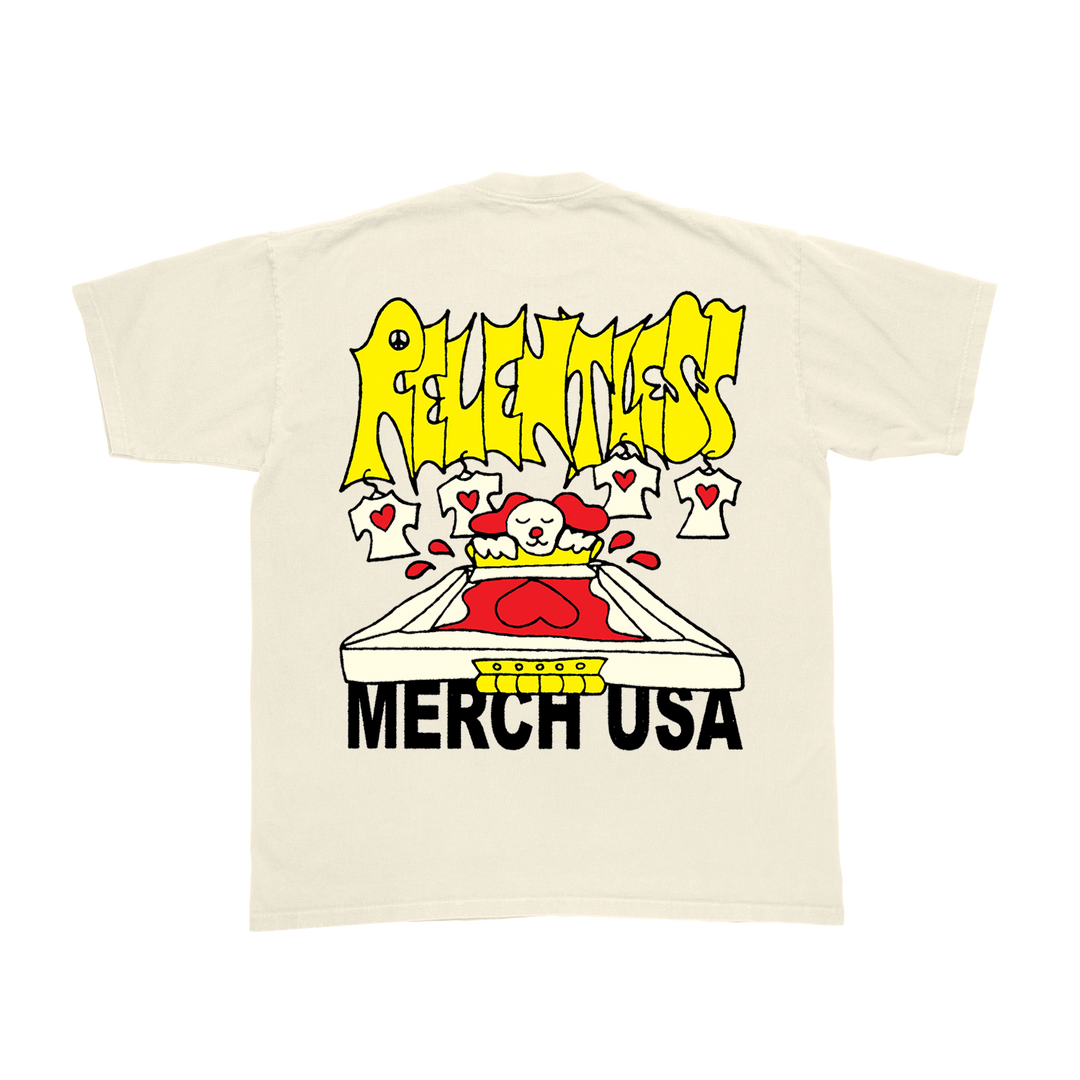 Dog Tee - Cream Tee